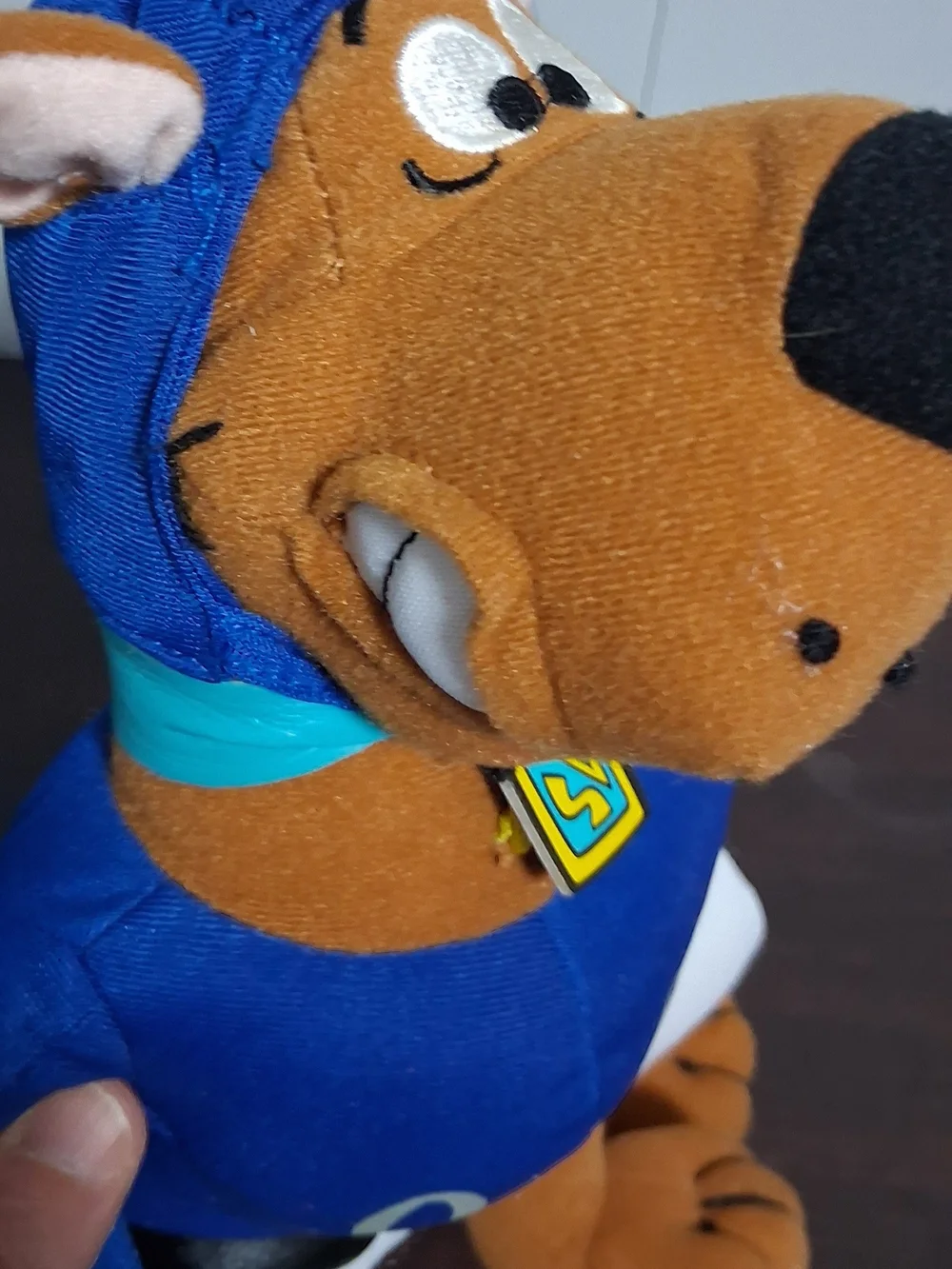 Scooby-Doo Plush Toy in Brown and Blue - Character Stuffed Animal